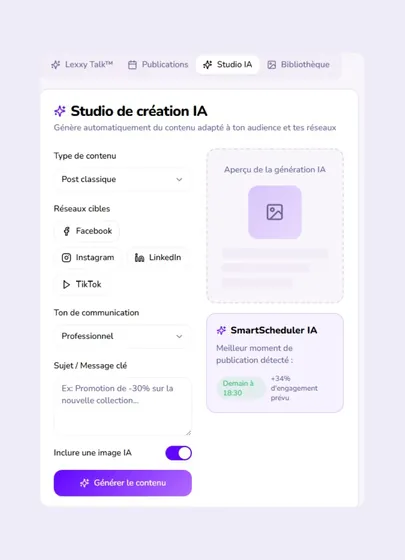 G&eacute;n&eacute;ration image